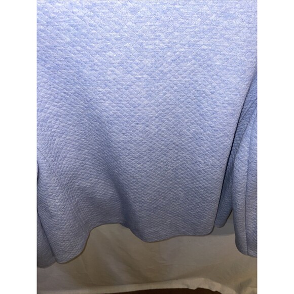 Chicos Quilted Jacket Women’s Size 2 U.S. Large Blue Zip Front Long Sleeve - Picture 12 of 12